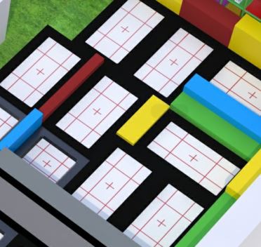 Супер батут паркур